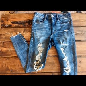 High-Rise American Eagle Jeans